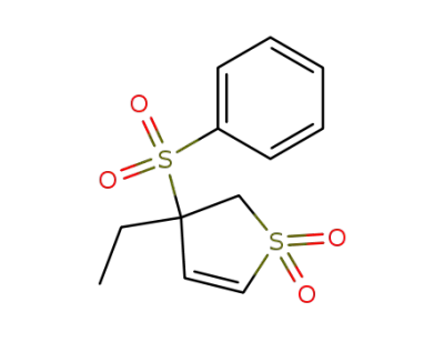 3-Benzenesulfonyl-3-ethyl-2,3-dihydro-thiophene 1,1-dioxide