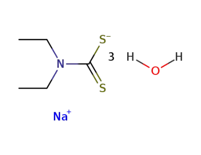sodium diethyldithiocarbamate trihydrate