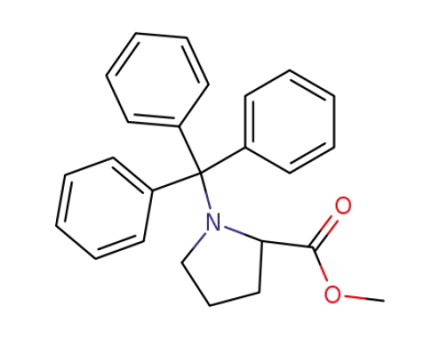 N-tritylproline methyl ester