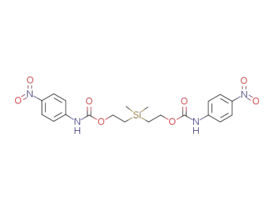 (dimethylsilanediyl)bis(ethane-2,1-diyl)bis((4-nitrophenyl)carbamate)